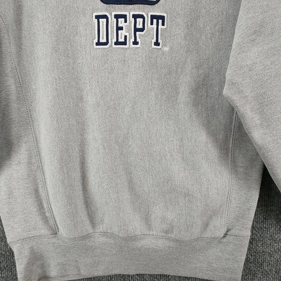 Steve & Barrys Men's Sweatshirt Gray XS Unathletic Dept Pullover Long Sleeve - Picture 4 of 11